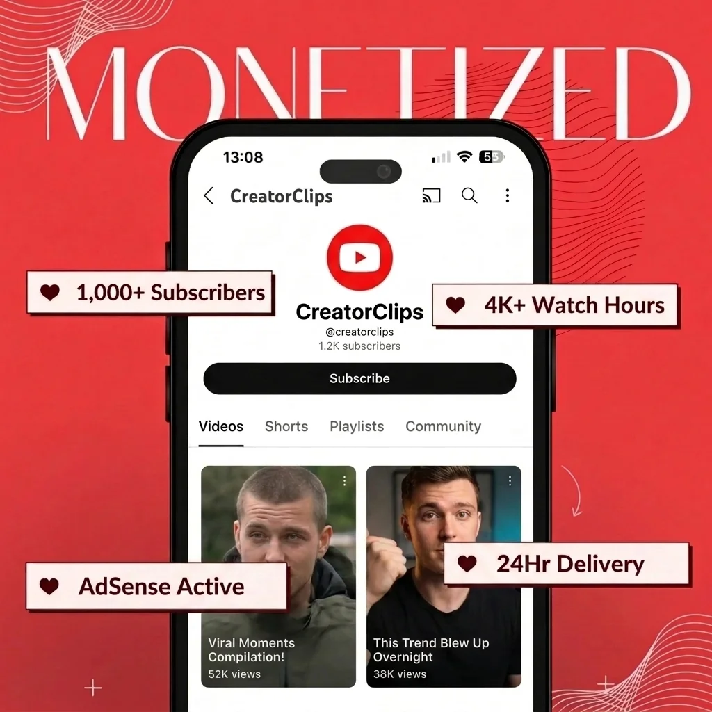 Monetized YouTube Channel
